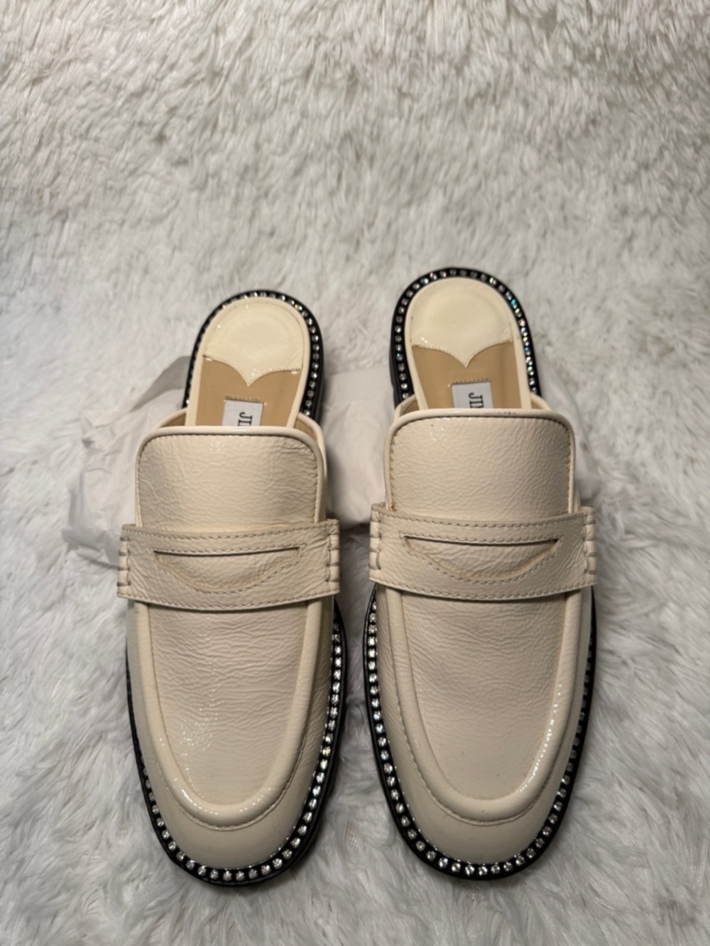 Jimmy Choo - Ronnie Flat in Latte